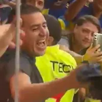 Así festejó Riquelme el triunfo de Boca sobre River: salió del palco a cantar con la gente