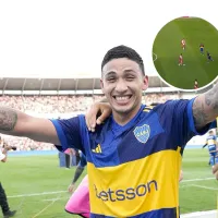 No se vio: el gesto de Equi Fernández a Manuel Lanzini en pleno Superclásico