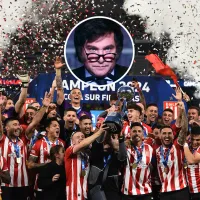 El tuit de Javier Milei para Estudiantes tras la obtención de la Copa de la Liga
