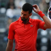 No se vio: el video revelador del botellazo a Novak Djokovic en el Masters 1000 de Roma