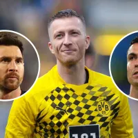 Marco Reus se debate entre jugar con Messi o con Cristiano luego de Borussia Dortmund