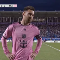 El enojo de Lionel Messi contra la MLS en pleno partido por la regla de los dos minutos