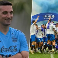Scaloni sonríe: ascendió el Deportivo La Coruña