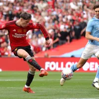 VIDEO  Blooper del City y gol de Alejandro Garnacho para Manchester United en la final de la FA Cup