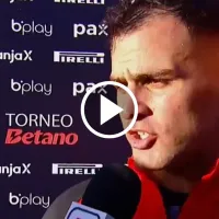 Las excusas de González Pírez tras la derrota de River ante Argentinos: \'El pasto estaba seco\'