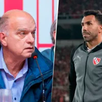 Néstor Grindetti confirmó a Nicolás Larcamón como el reemplazante de Tevez en Independiente