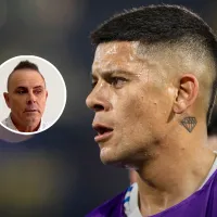 Parece que Marcos Rojo juega con un reglamento distinto