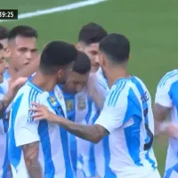 VIDEO Cuti Romero la armó toda y asistió a Di María para el primer gol de Argentina ante Ecuador