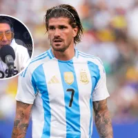 Brian Sarmiento se cansó de Rodrigo De Paul en la Selección Argentina y le hizo un pedido a Scaloni: 'Para que se calme un poco'