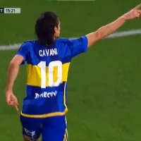 Video: el gol de Edinson Cavani para poner en ventaja a Boca vs. Vélez