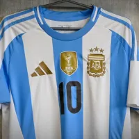 Por qué la camiseta de la Selección Argentina no tiene el parche de campeón del Mundial en la Copa América 2024