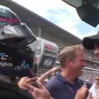 Franco Colapinto la rompió en el GP de Barcelona y lo celebró junto a Bizarrap