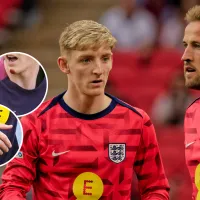 Un jugador de Inglaterra apareció golpeado en el entrenamiento y disparó los rumores en la Eurocopa 2024