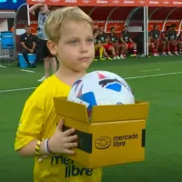 Por qué apareció Mirko, el hijo de Marley, antes del partido de Argentina vs. Canadá