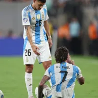 No se vio en TV: el fuerte cruce entre Rodrigo De Paul y el DT de Canadá en la Copa América