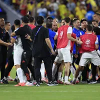 VIDEO  Uruguay y Colombia terminaron a las piñas tras las semifinales de la Copa América