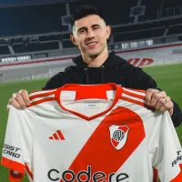 Adam Bareiro pisó el Monumental con la camiseta y contó por qué eligió llegar a River