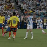 VIDEO  El penal por mano que no le dieron a Argentina contra Colombia y que hizo estallar a Scaloni