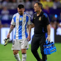 El gesto de los hinchas colombianos con la salida de Lionel Messi en Argentina vs. Colombia