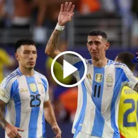 VIDEO  El llanto de Ángel Di María al ser reemplazado en la final de la Copa América
