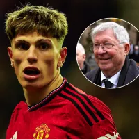 Sir Alex Ferguson describió en tres palabras lo que significa Alejandro Garnacho para el Manchester United