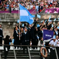 Comenzó la ceremonia inaugural de los Juegos Olímpicos de París 2024: desfiló la delegación argentina