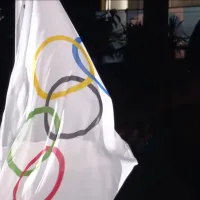 Error garrafal: izaron la bandera olímpica al revés