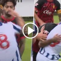 VIDEO: la pelea a golpes de puño entre dos jugadores en pleno amistoso entre Mallorca y West Bromwich