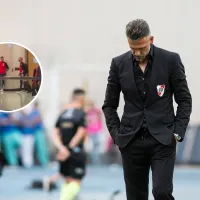VIDEO  Así reaccionó Martín Demichelis tras confirmarse su salida de River