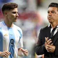 Julián Álvarez habló de Marcelo Gallardo ante su inminente regreso a River