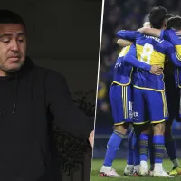 Presiona a su club para jugar en Boca, Juan Román Riquelme lo quiere y se mostró viendo la victoria ante Banfield