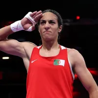 La boxeadora argelina Imane Khelif le hizo pagar a Hamori las provocaciones previas y aseguró medalla en los Juegos de París 2024