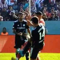 VIDEO  El escalofriante planchazo de González Pirez a Morales en Unión vs. River que no tuvo tarjeta