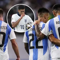 Las cuatro palabras que un jugador de Argentina le dedicó a Inglaterra por perder la final de la Eurocopa