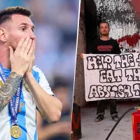 Uno de los activistas explicó por qué vandalizó la casa de Lionel Messi: \'Hay varias razones\'