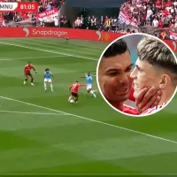 VIDEO  Alejandro Garnacho volvió a ser una pesadilla para Manchester City con un golazo en la final de la Community Shield