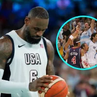 Antes de la final de París 2024, LeBron James confesó que no supera la derrota de Estados Unidos ante Argentina en Atenas 2004