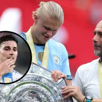 'Grave error vender a Julián Álvarez': críticas a Haaland y Guardiola pese a que Manchester City ganó la Community Shield