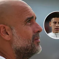 La respuesta de Pep Guardiola cuando le preguntaron por Claudio Echeverri