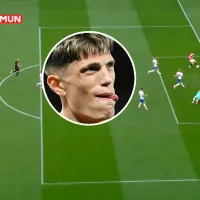 VIDEO  El gol que le anularon a Alejandro Garnacho por culpa de un compañero y derivó en la derrota de Manchester United ante Brighton