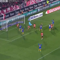 VIDEO Ya lo festejaba con todo: el gol anulado a Enzo Pérez en Estudiantes vs. Boca