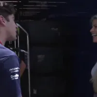 No se vio: el nuevo encuentro entre Franco Colapinto y Christine GZ en el paddock de Monza