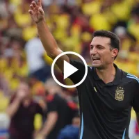 La picante reacción de Scaloni a la sanción del penal para Colombia ante Argentina por Eliminatorias