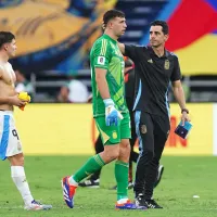 El posteo de Dibu Martínez tras su enfurecido golpe a la cámara en el Argentina vs. Colombia