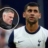 La despiadada crítica de Jamie Carragher al Cuti Romero tras la derrota de Tottenham vs. Arsenal