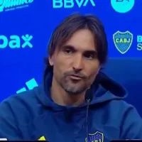 Diego Martínez puso en duda su continuidad en Boca tras la derrota en el Superclásico: 'Lo veremos entre todos'