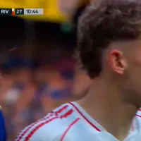 VIDEO Marcos Rojo escupió a Facundo Colidio durante el Superclásico entre Boca y River