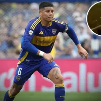 La reacción de Marcos Rojo al ver una bandera de Boca que indignó a los hinchas: \&#039;No respetan los colores\&#039;