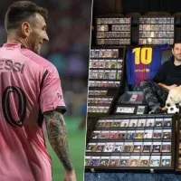 Vivía en la calle, dormía en un coche, pero se hizo millonario gracias a las figuritas de Messi