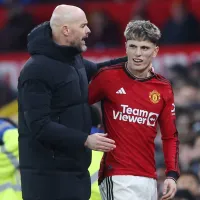 Antes de irse, ten Hag señaló a Garnacho por la derrota del Manchester United vs. West Ham